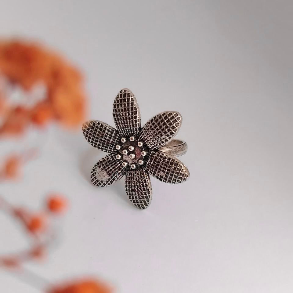 RISHABA OXIDIZED FINISH  RING R89