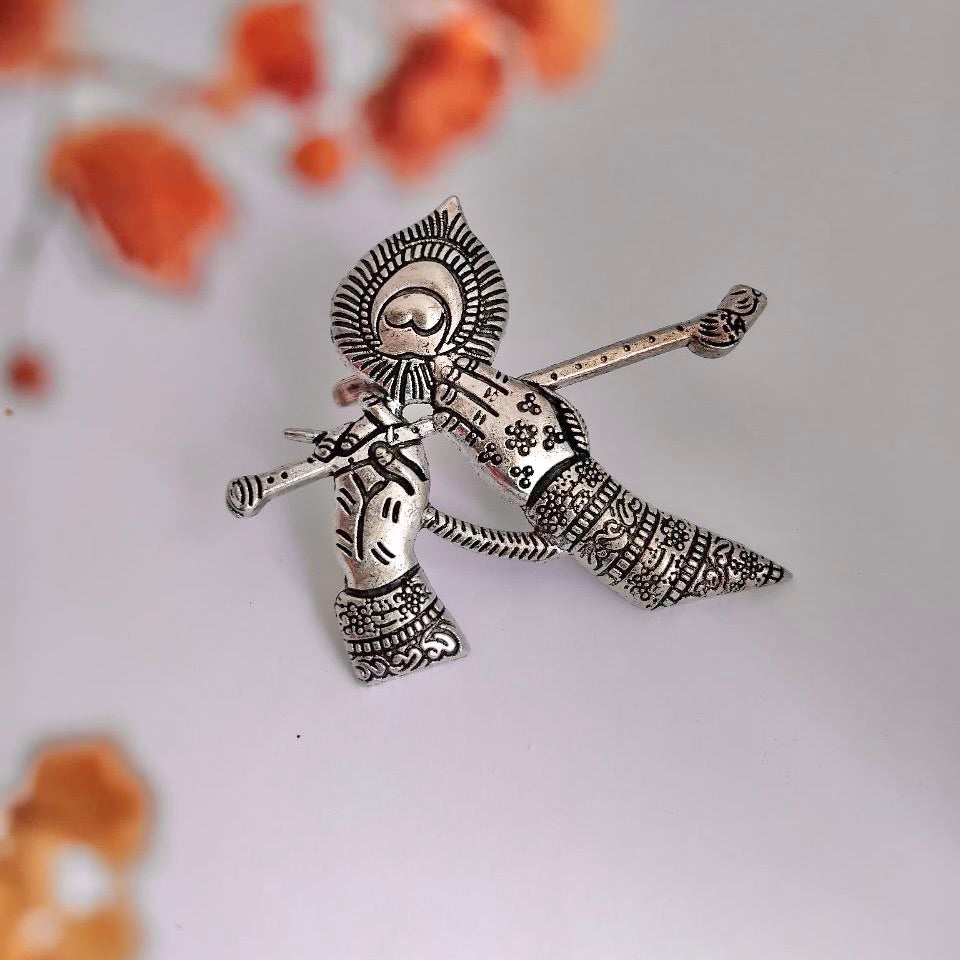 RISHABA OXIDIZED FINISH  RING R89