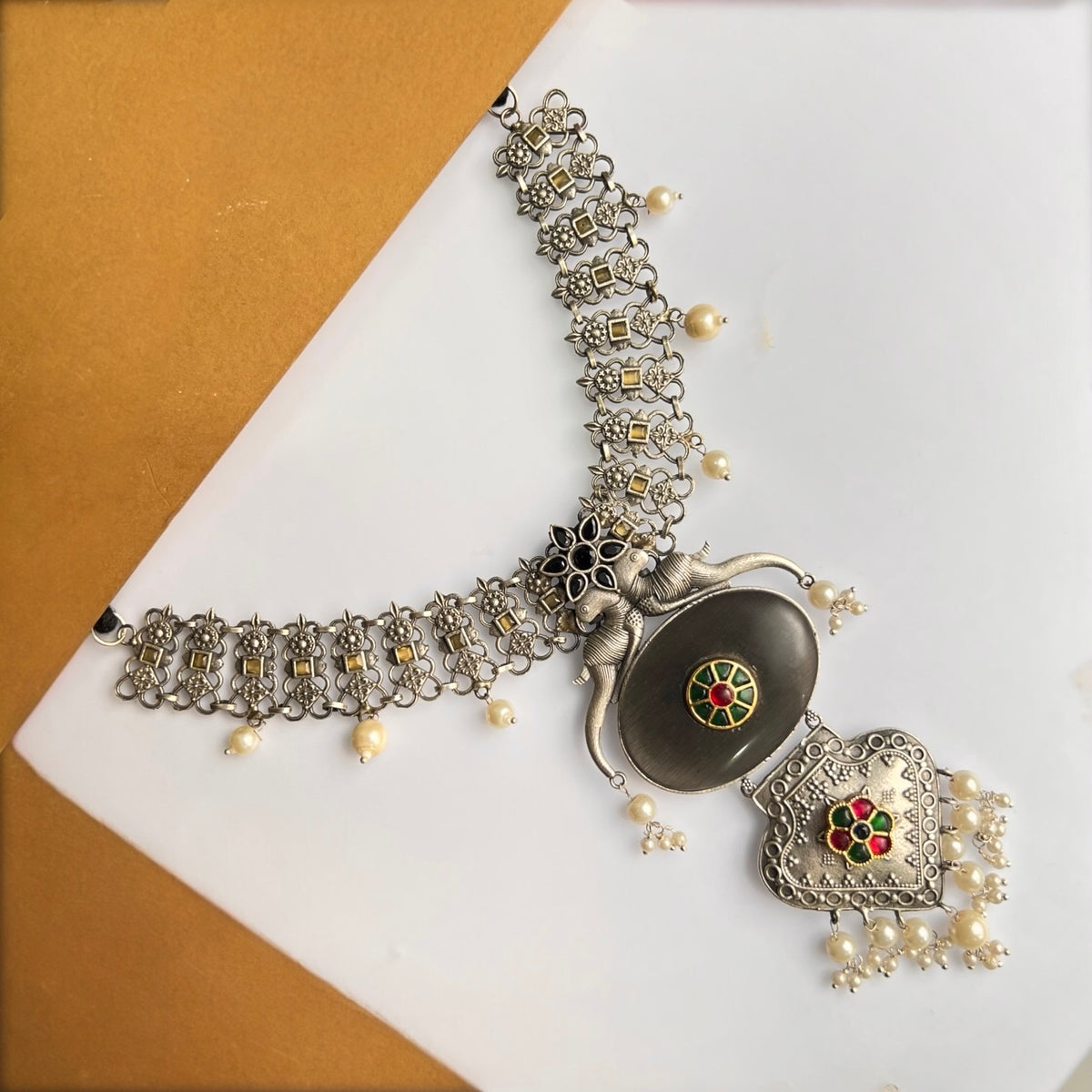 MIRINDA BIJOUX PREMIUM SEMI HANDMADE NECKLACE NL293