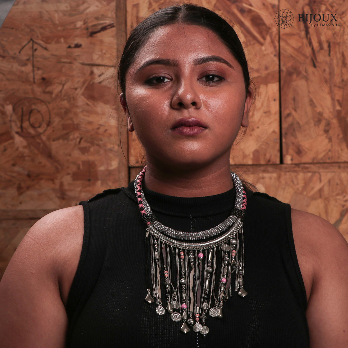 MULTI FABRIC AND BEADS HANDMADE AND HANDSTICHED NECKLACE/CHOKERS FROM NL149-NL163