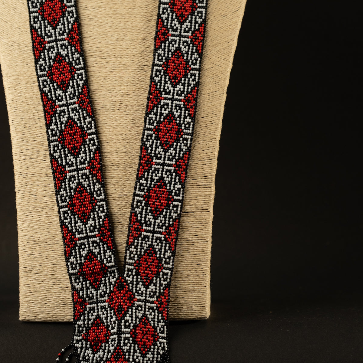 ISLA AFRO BEADED HANDMADE MALA/ NECKPIECE E ML102