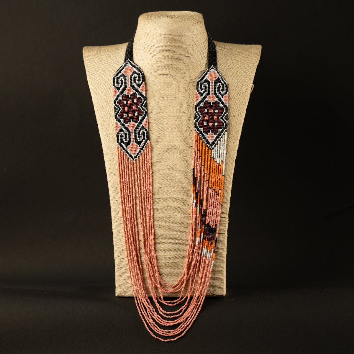 JACE AFRO BEADS HANDMADE  MALA/ NECKPIECE ML105