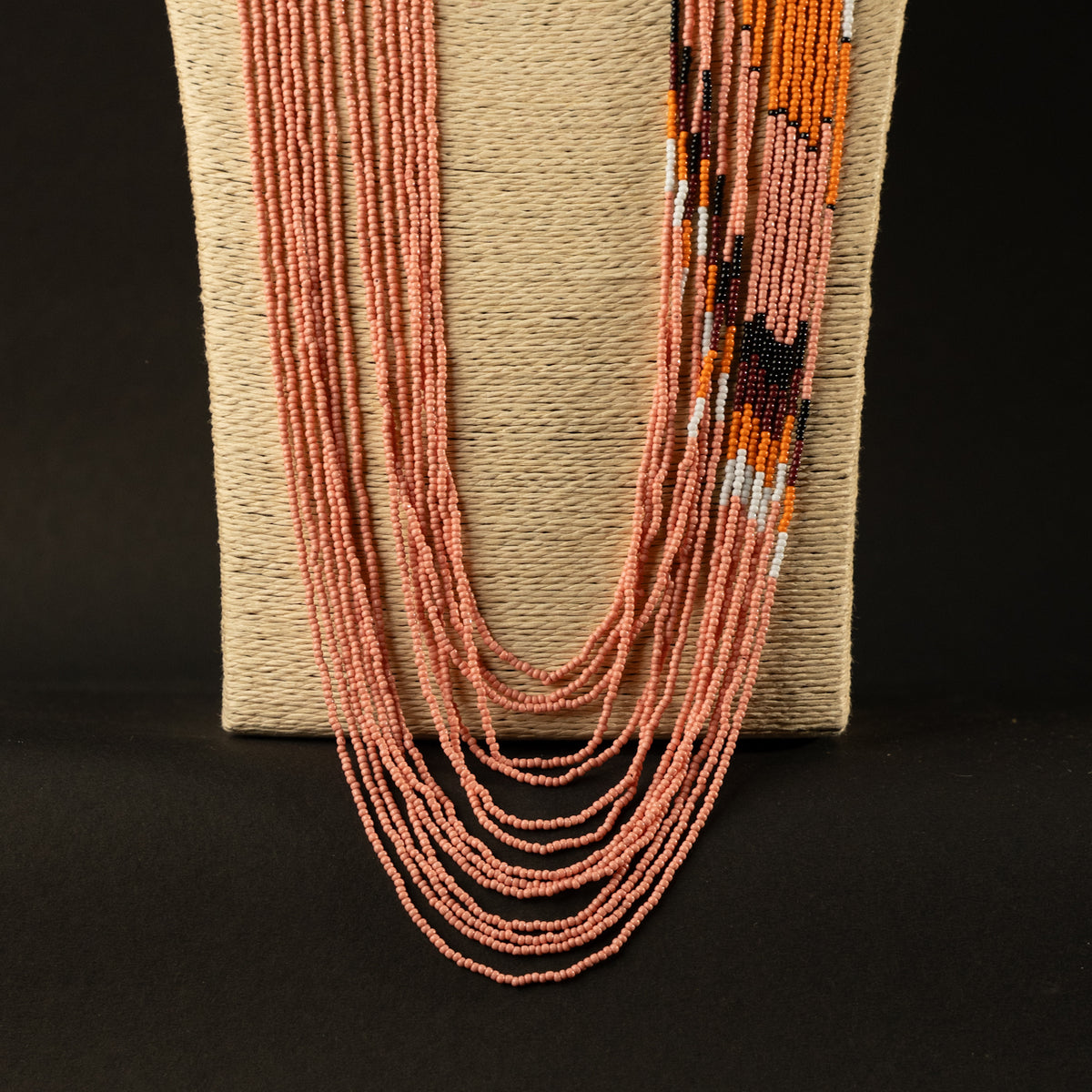 JACE AFRO BEADS HANDMADE  MALA/ NECKPIECE ML105