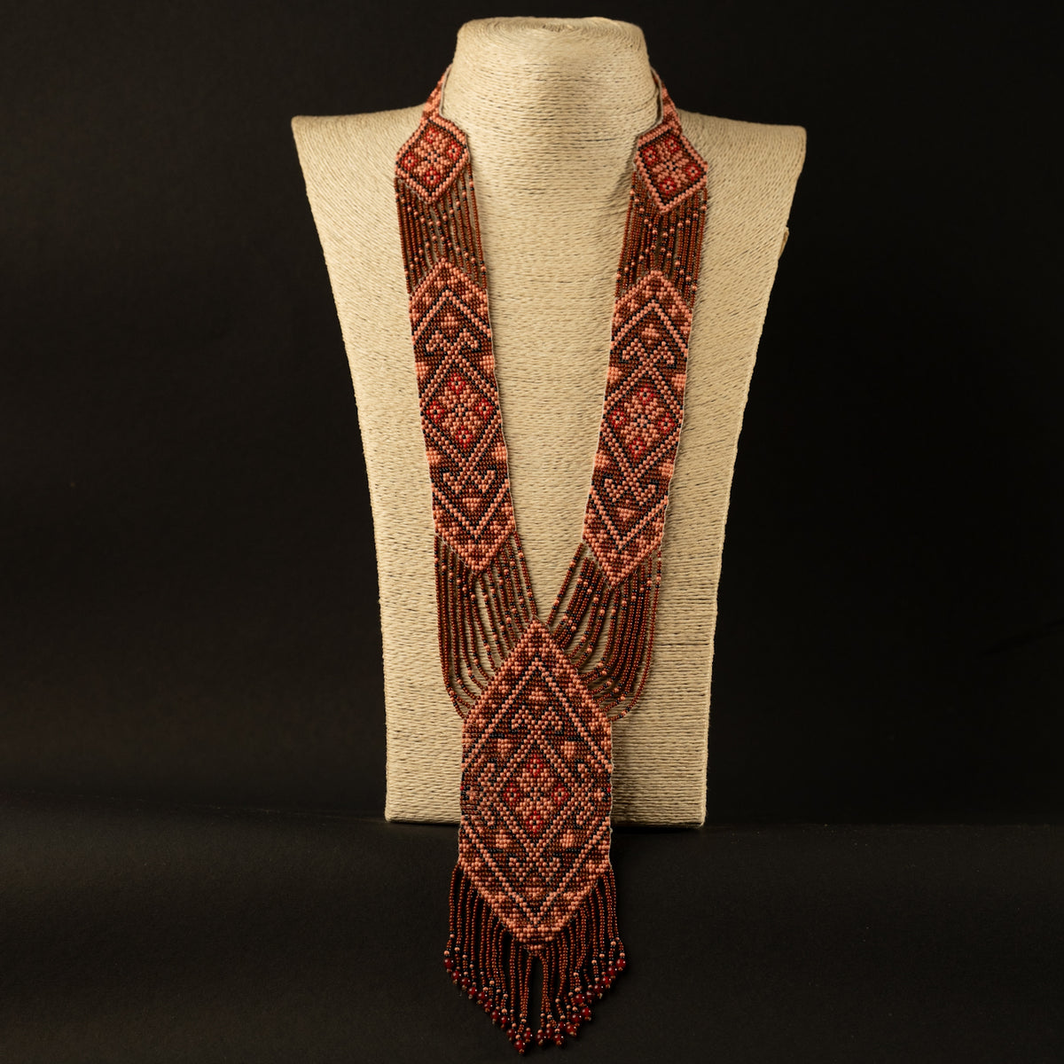 ZELLA AFRO BEADED HANDMADE MALA/ NECKPIECE ML106