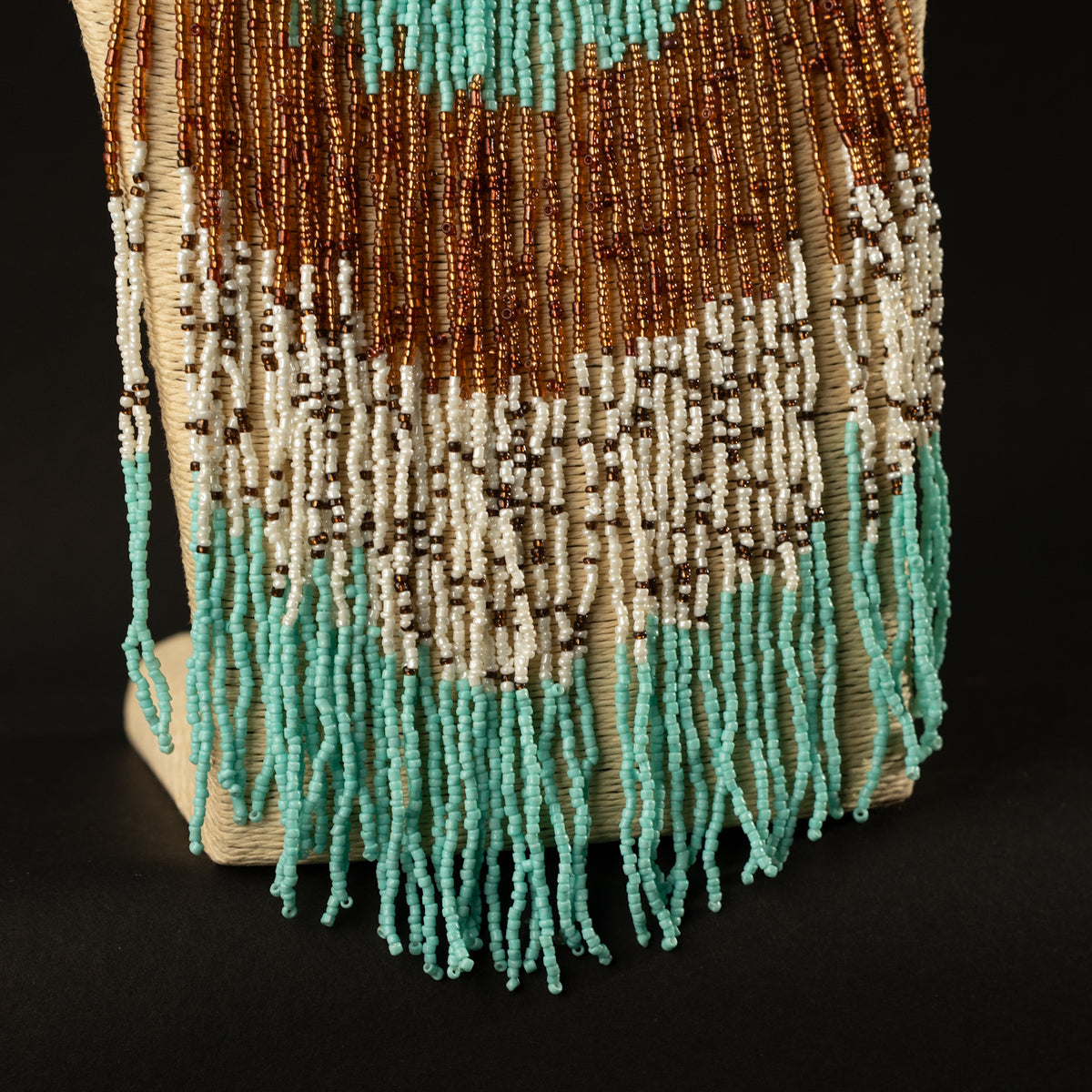 ONYXAFRO AFRO BEADED HANDMADE MALA/ NECKPIECE ML109