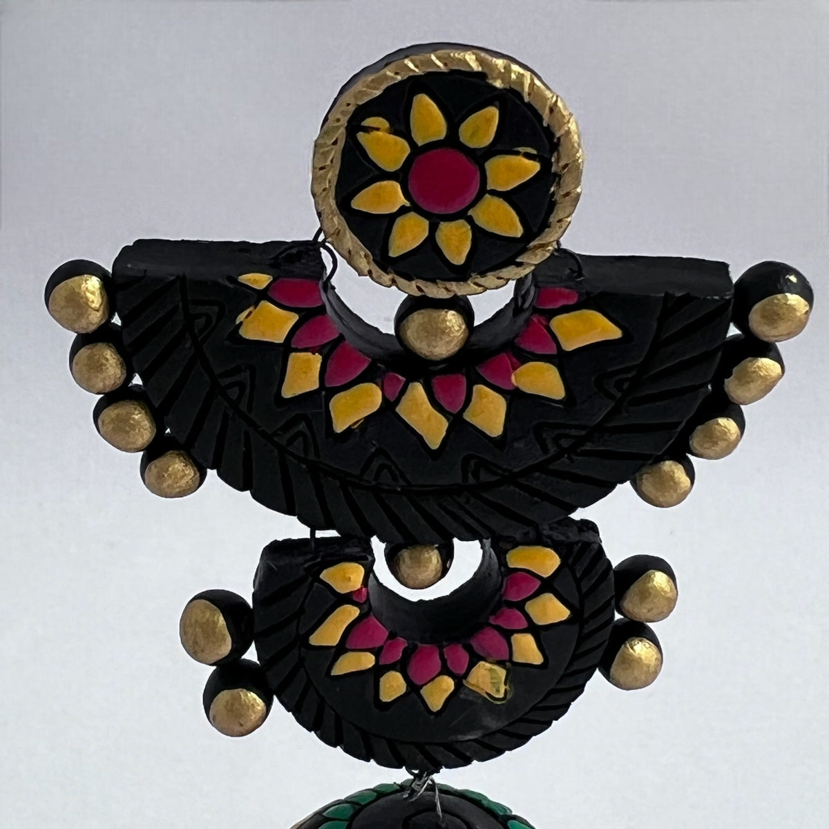 ASHANA TERRACOTTA HANDMADE JUMBO JHUMKAS TR69