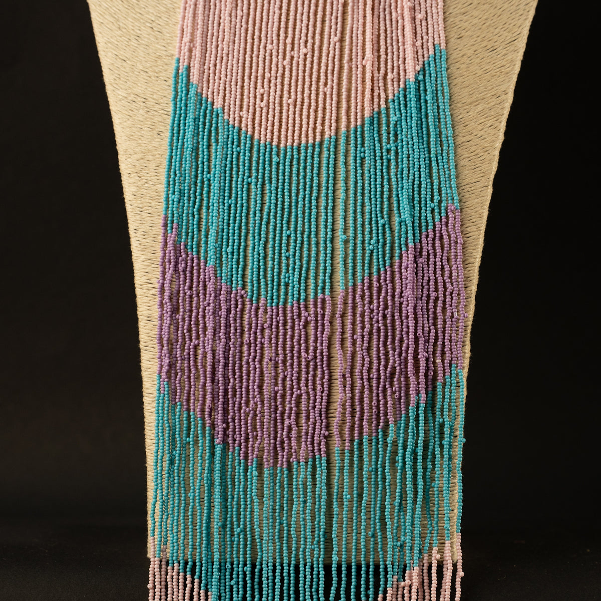 COLSON AFRO BEADED HANDMADE MALA/ NECKPIECE ML110