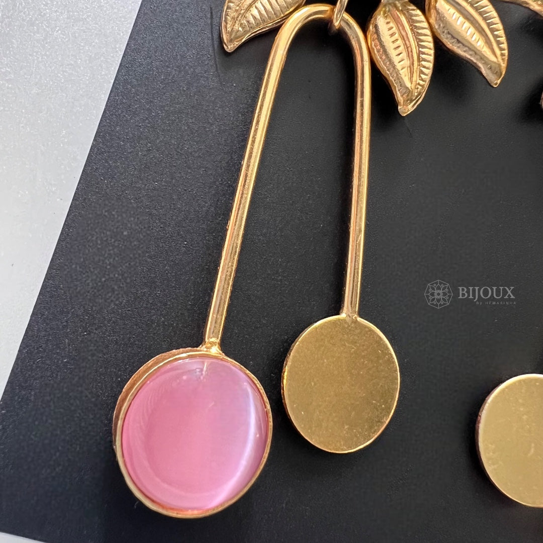 DAISY HANDMADE NATURAL STONE EARRINGS ER240