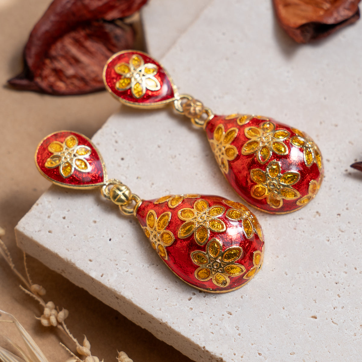 SWATHIKA FLORA DANGLER/ EARRINGS ER833