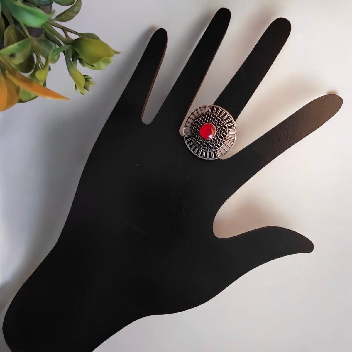 JIRA OXIDIZED TONED RAW FINISH RING R22