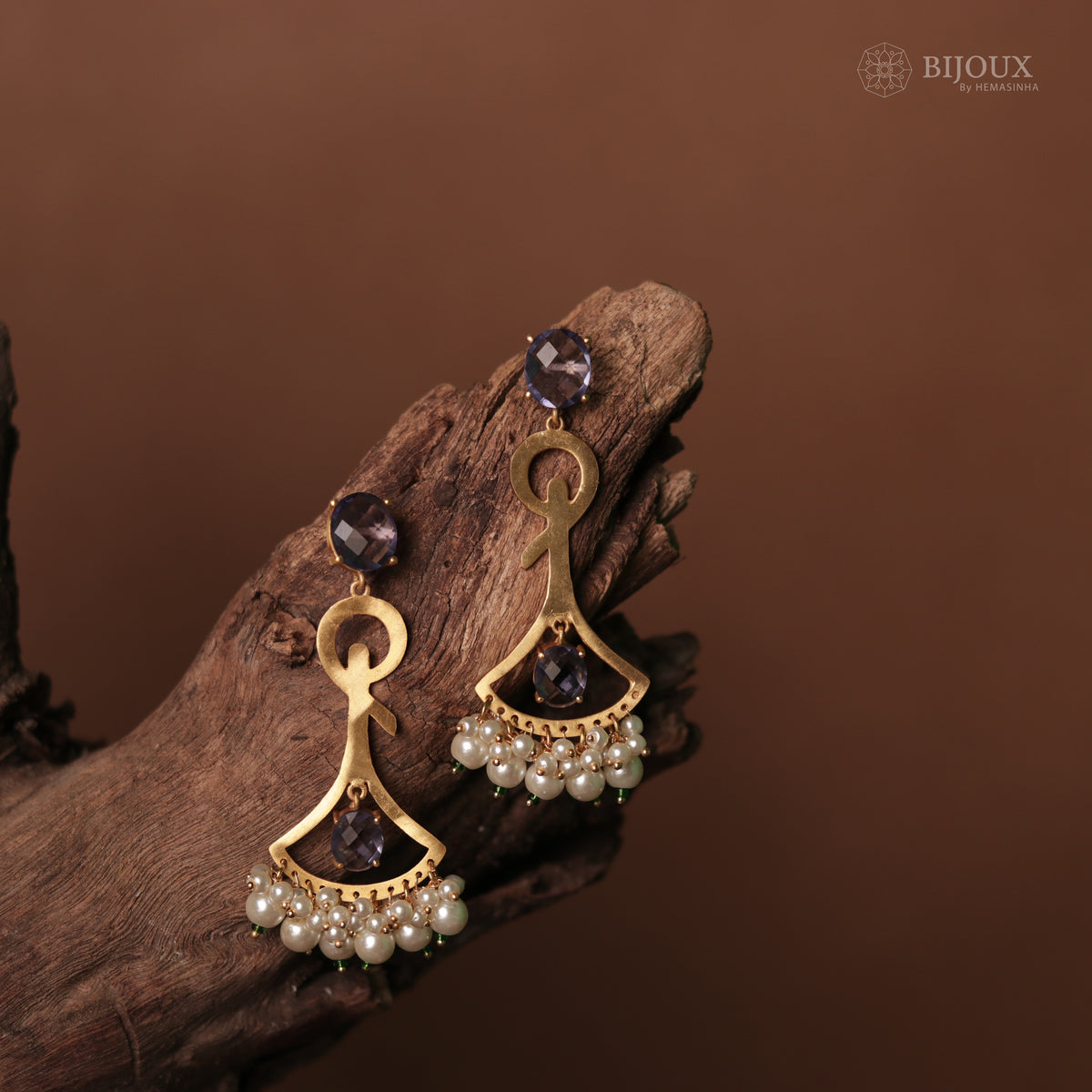 TWINKLING DANGLER DROPS LIGHTWEIGHT HANDMADE  AND HAND HAMMERED EARRINGS  ER72