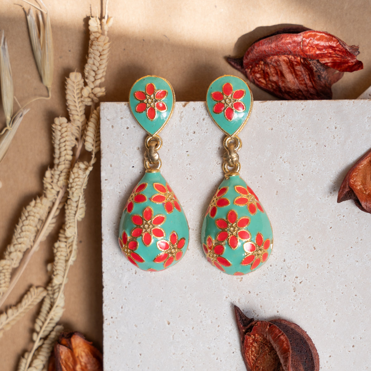 SWATHIKA FLORA DANGLER/ EARRINGS ER833