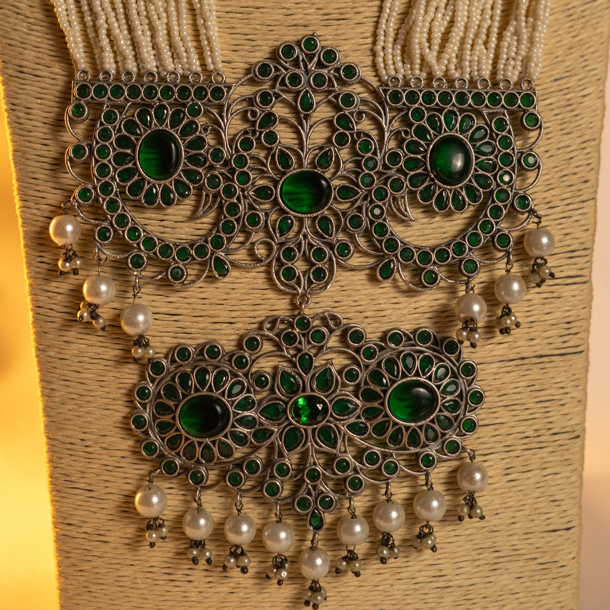 VARDHAMANA PEARL HANDMADE PEARL STRAND MALA ML101