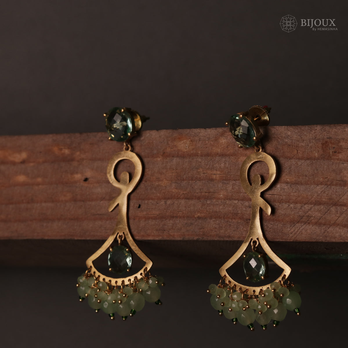 TWINKLING DANGLER DROPS LIGHTWEIGHT HANDMADE  AND HAND HAMMERED EARRINGS  ER72