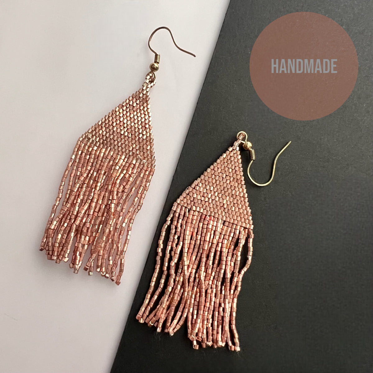 ADIA AFRO BEADS HANDMADE EARRINGS ER549