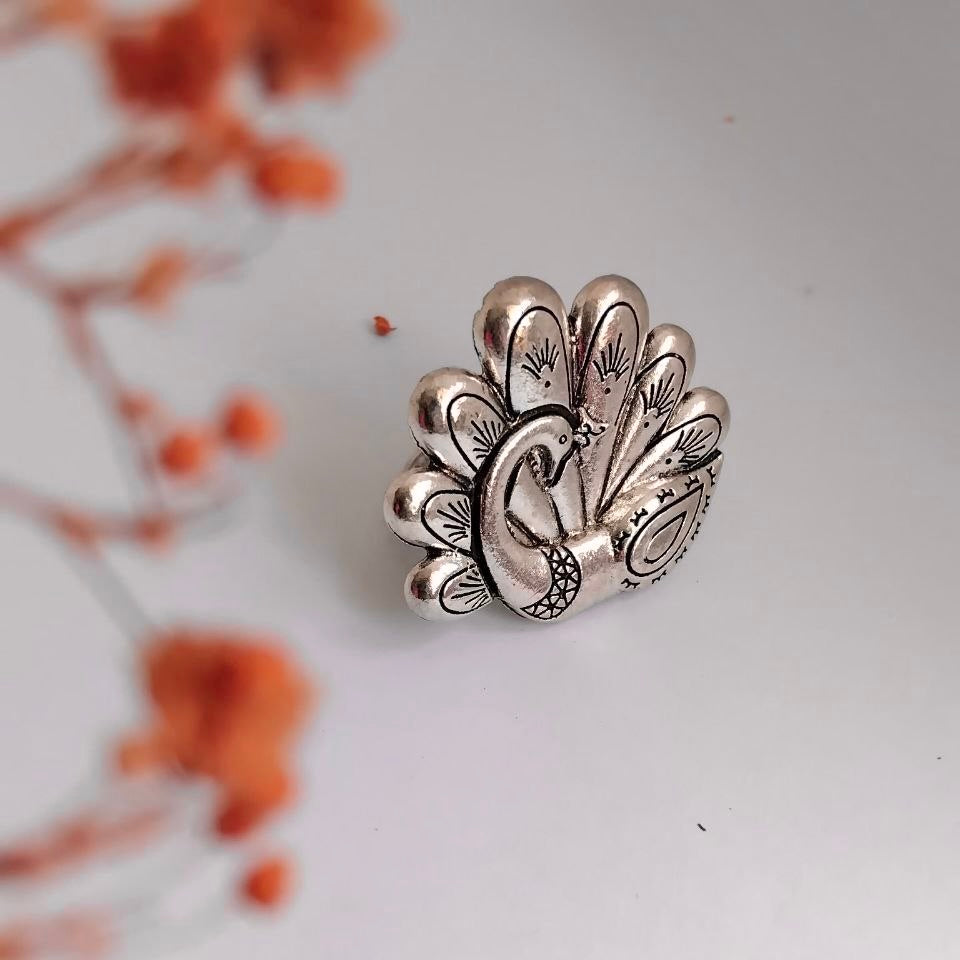 RISHABA OXIDIZED FINISH  RING R89