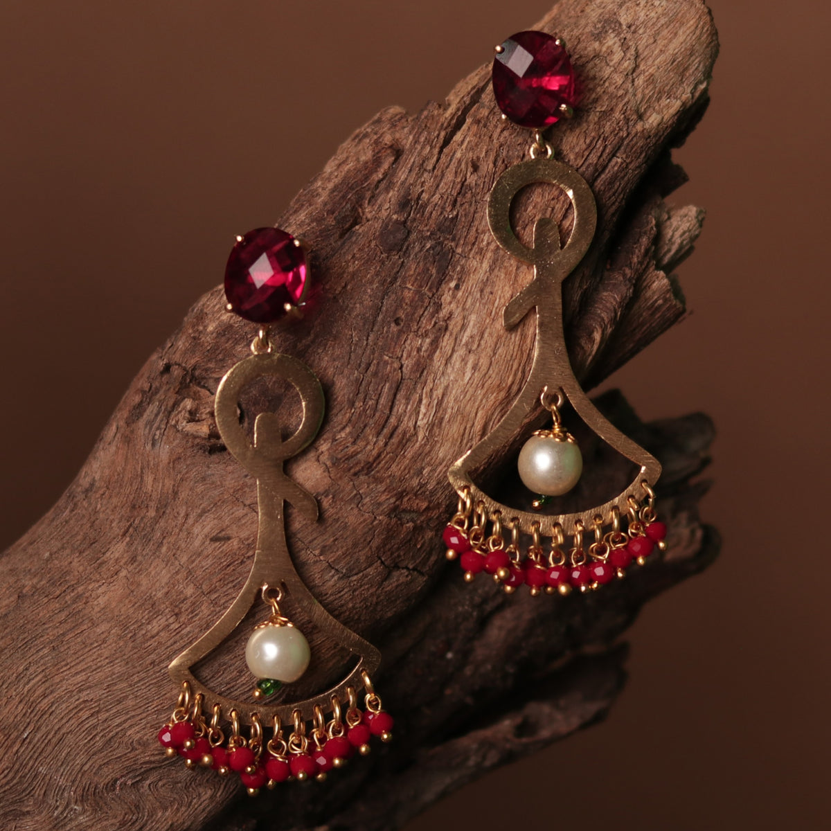 TWINKLING DANGLER DROPS LIGHTWEIGHT HANDMADE  AND HAND HAMMERED EARRINGS  ER72