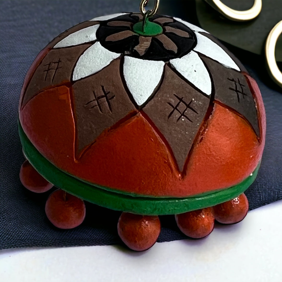 MRIDULA TERRACOTTA HANDMADE JHUMKAS TR58