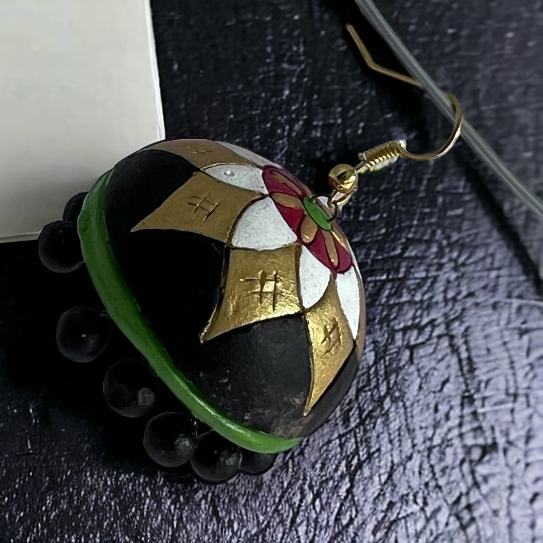 MRIDULA TERRACOTTA HANDMADE JHUMKAS TR58