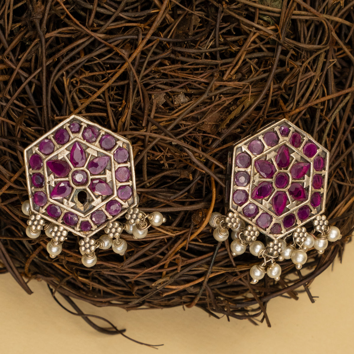 LILLIAN BIJOUX PREMIUM AND EXCLUSIVE HANDMADE CHOKER WITH EARRINGS CH129