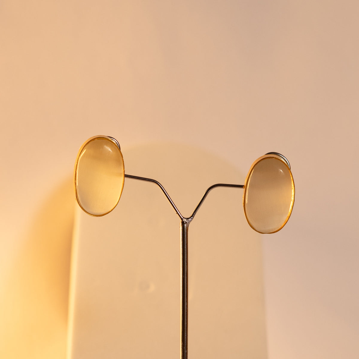 THISHI PEARL MONALISASTONE HANDMADE MALA WITH EARRING ML78