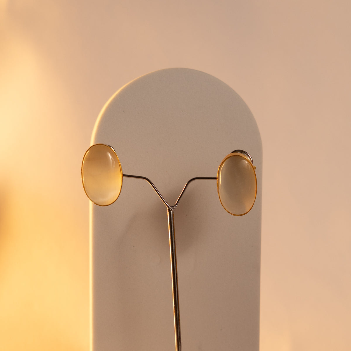 THISHI PEARL MONALISASTONE HANDMADE MALA WITH EARRING ML78