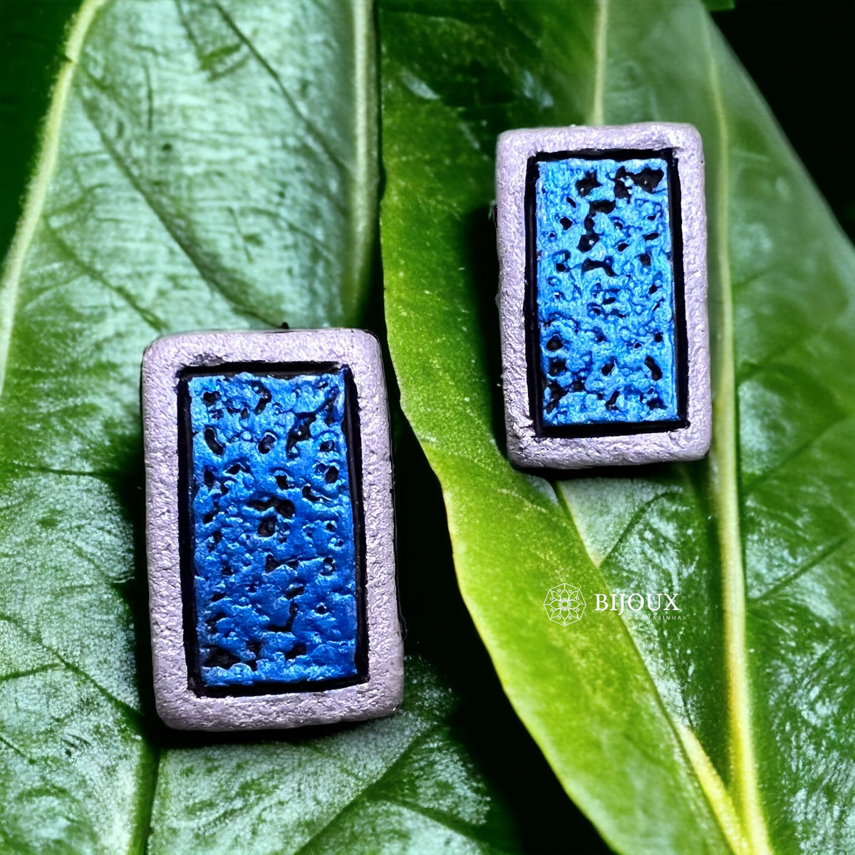 RECTELLA TERRACOTTA HANDMADE NECKLACE WITH EARRINGS TR18