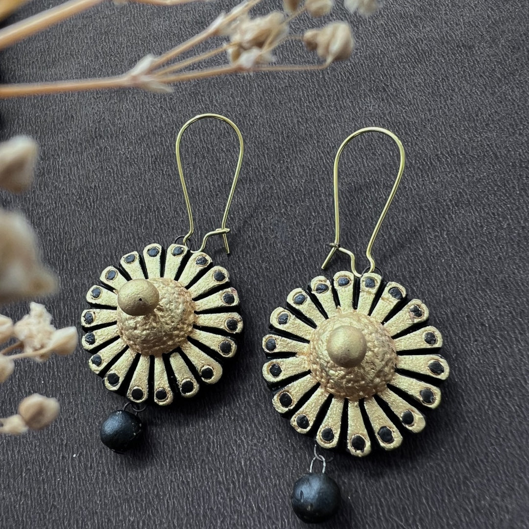 AZHAGI TERRACOTTA NECKLACE WITH EARRING TR32