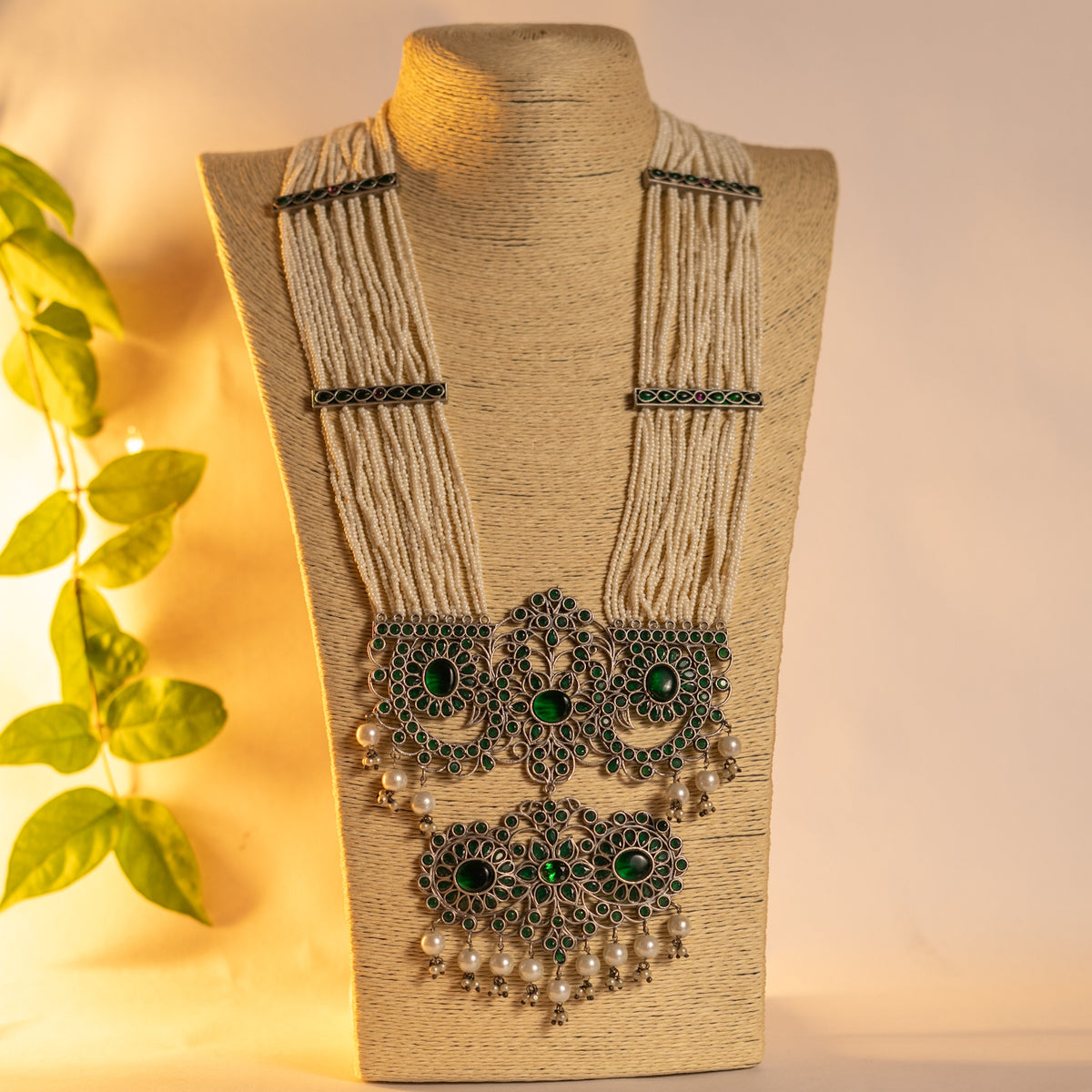 VARDHAMANA PEARL HANDMADE PEARL STRAND MALA ML101