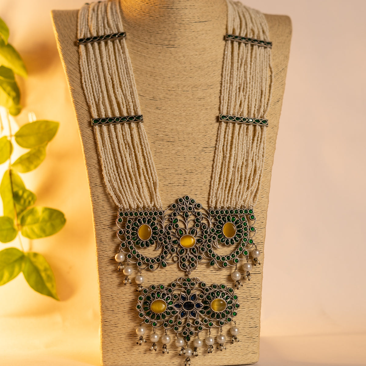 VARDHAMANA PEARL HANDMADE PEARL STRAND MALA ML101