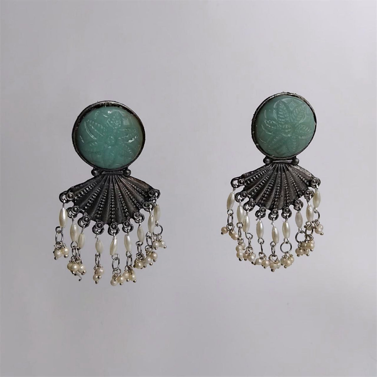 KERANA AFGHANI RAW AND RUSTIC AND VINTAGE DANGLERS AF74