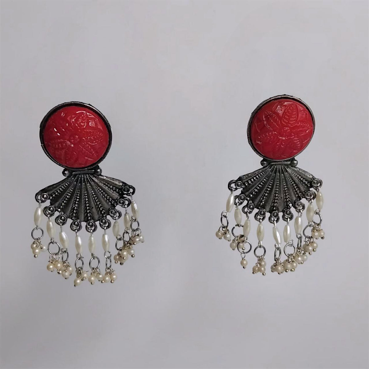 KERANA AFGHANI RAW AND RUSTIC AND VINTAGE DANGLERS AF74