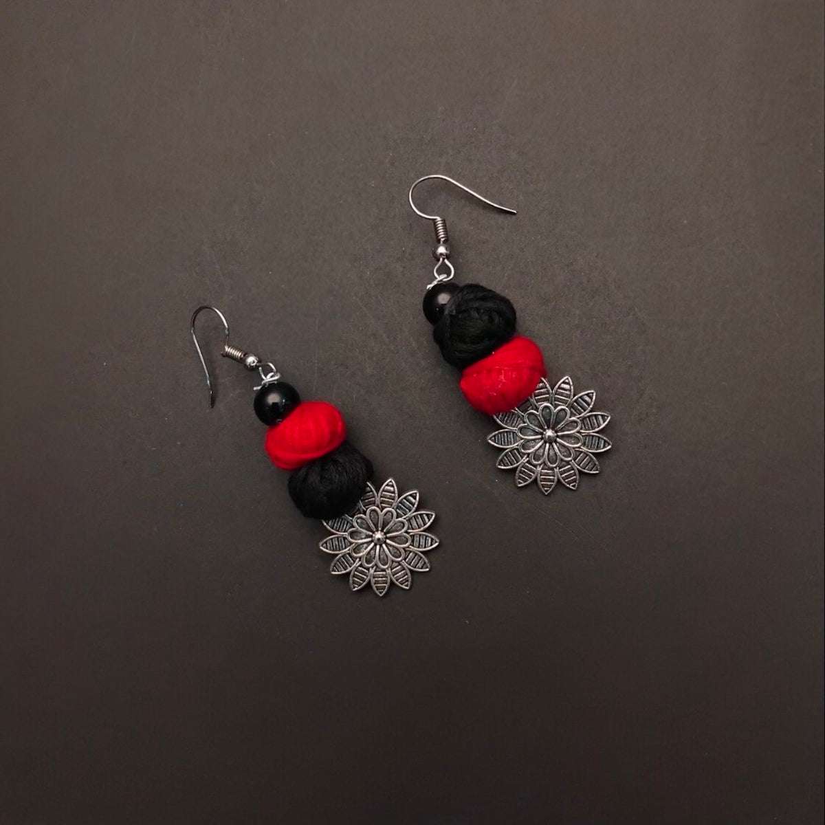 VINOLA FABRIC AND BEADS HANDMADE AND HANDSTICHED MALA/ NECKPIECE ML93