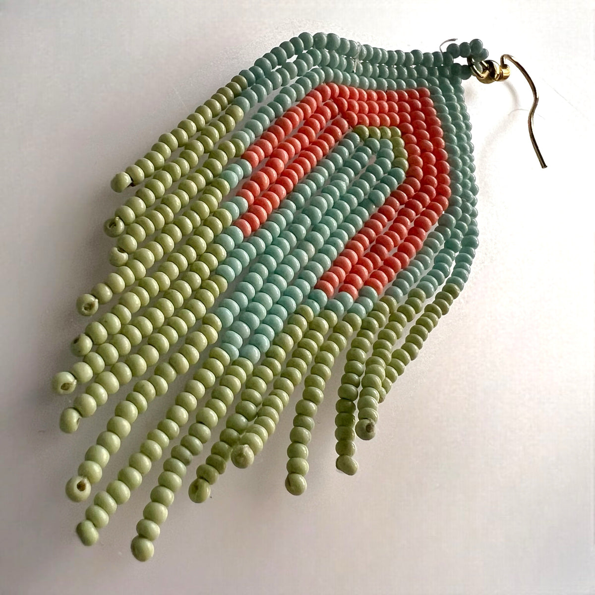 NIA AFRO BEADS HANDMADE EARRING ER548