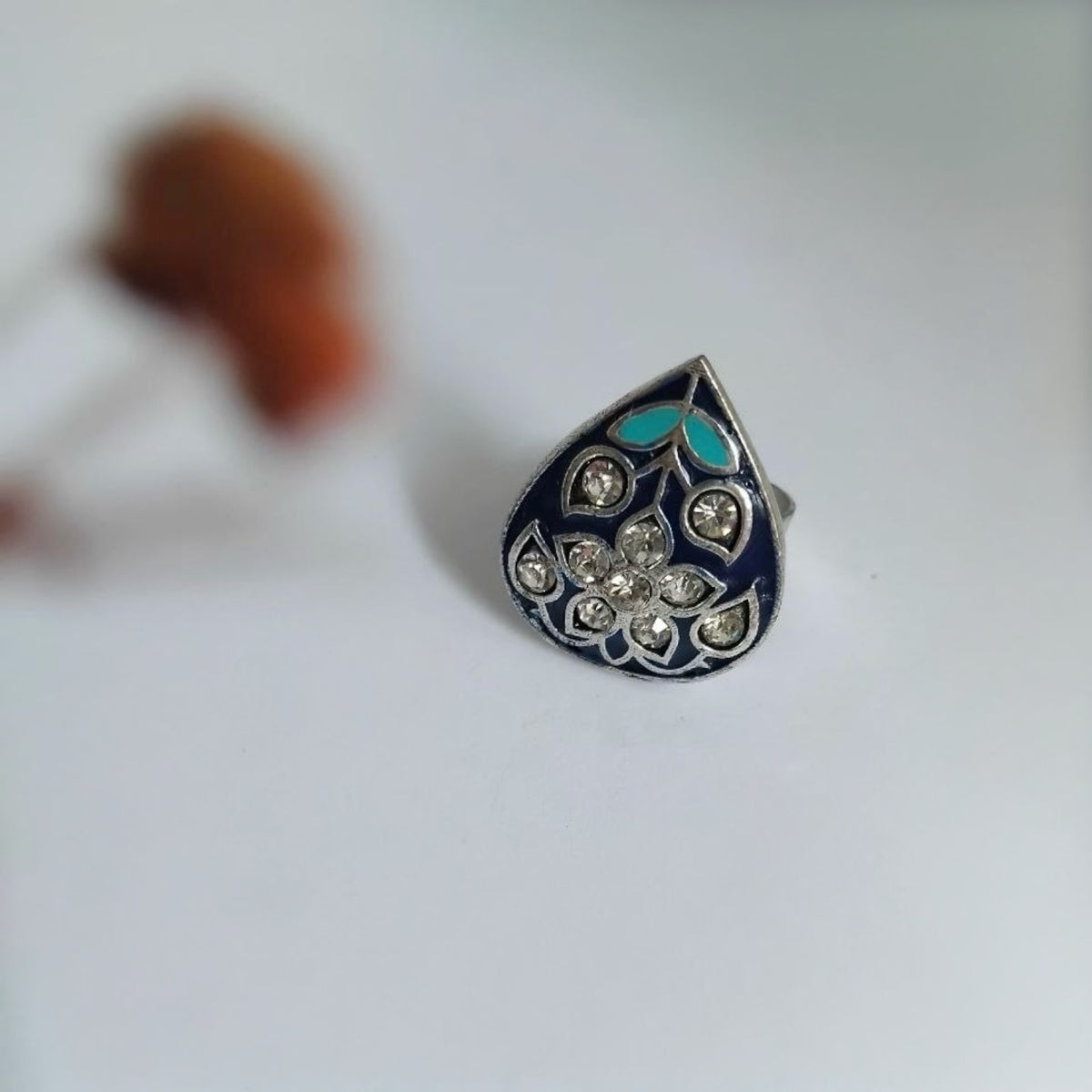 TAPTHIRA FAUX SILVER PREMIUM POLISH RING R103