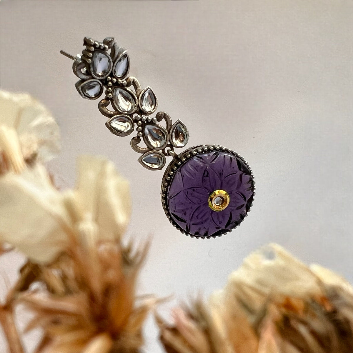 DILA SEMI HANDMADE EARRINGS-ER562