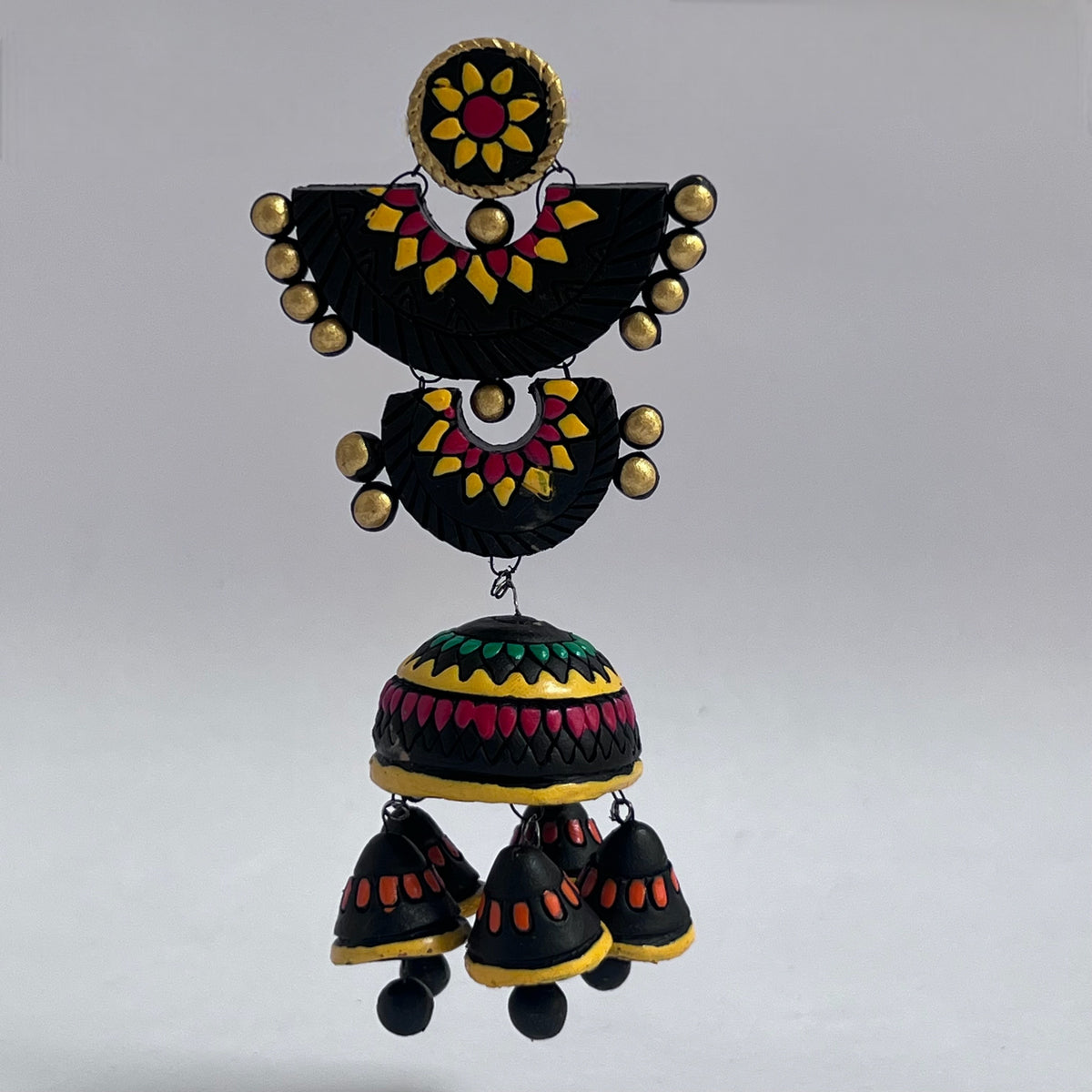 ASHANA TERRACOTTA HANDMADE JUMBO JHUMKAS TR69