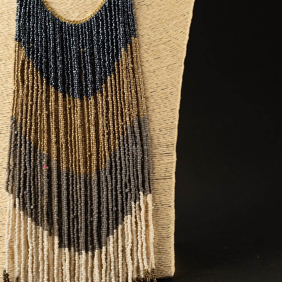 ZAVIER AFRO BEADED HANDMADE MALA/ NECKPIECE ML111