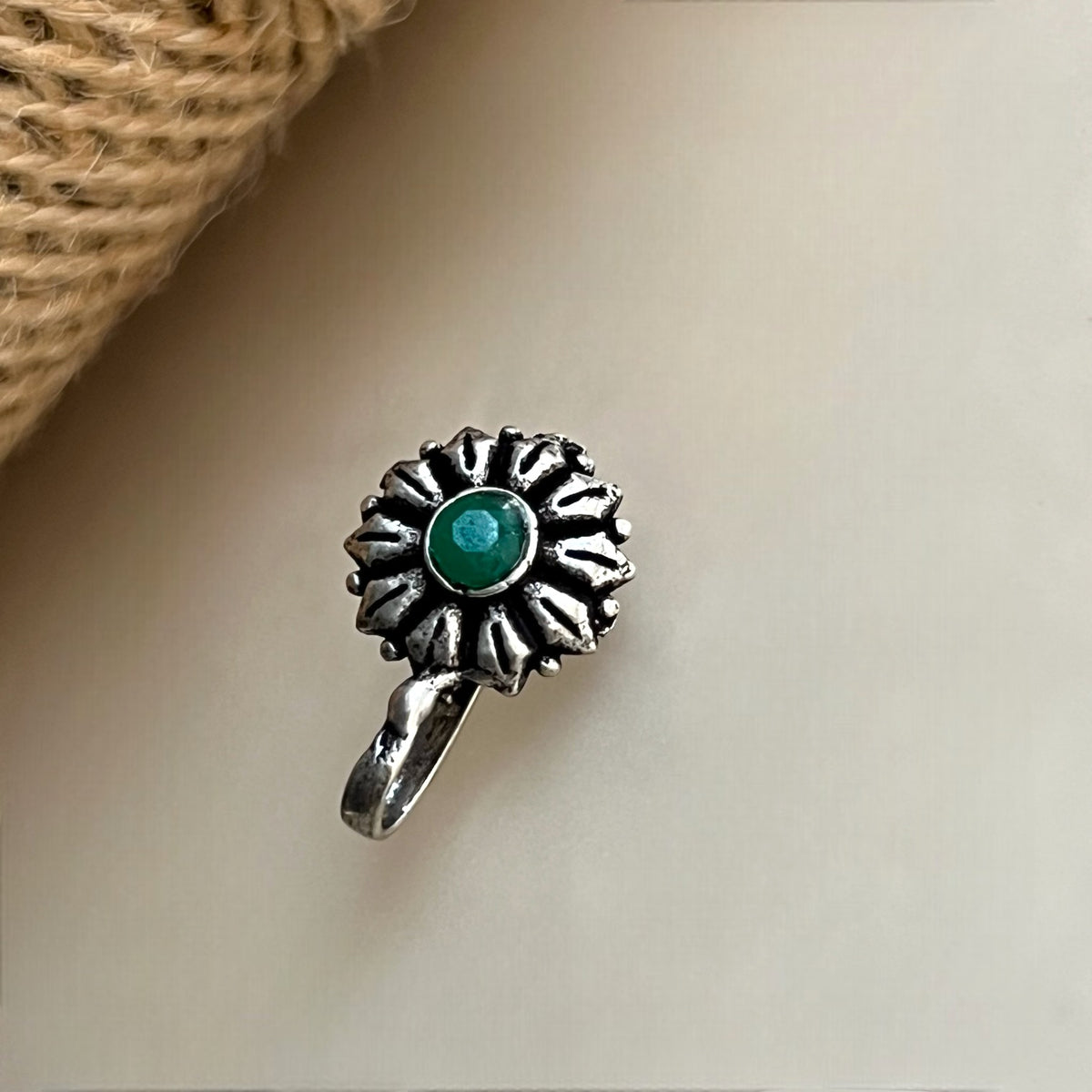 BELLA LAKI FLORA CLIP ON NOSE STUDS NS16