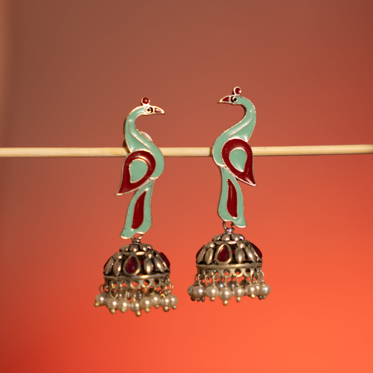 MORGANA SEMI HANDMADE EARRINGS/JHUMKAS ER801