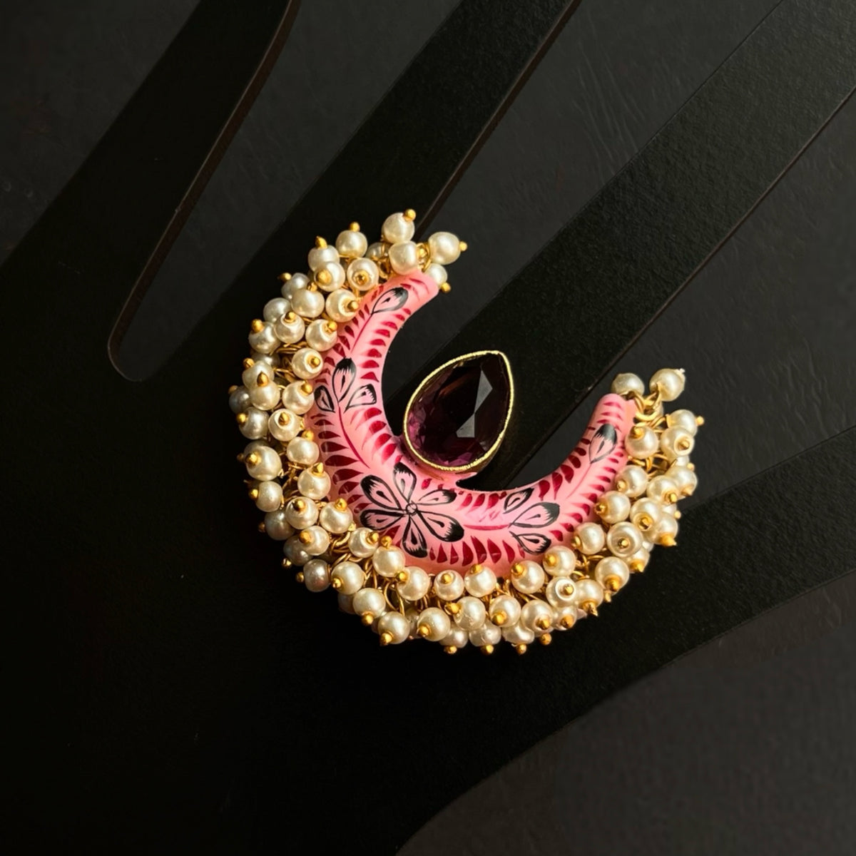 YAMUNA GOLD TONED PREMIUM HANDMADE RING R31