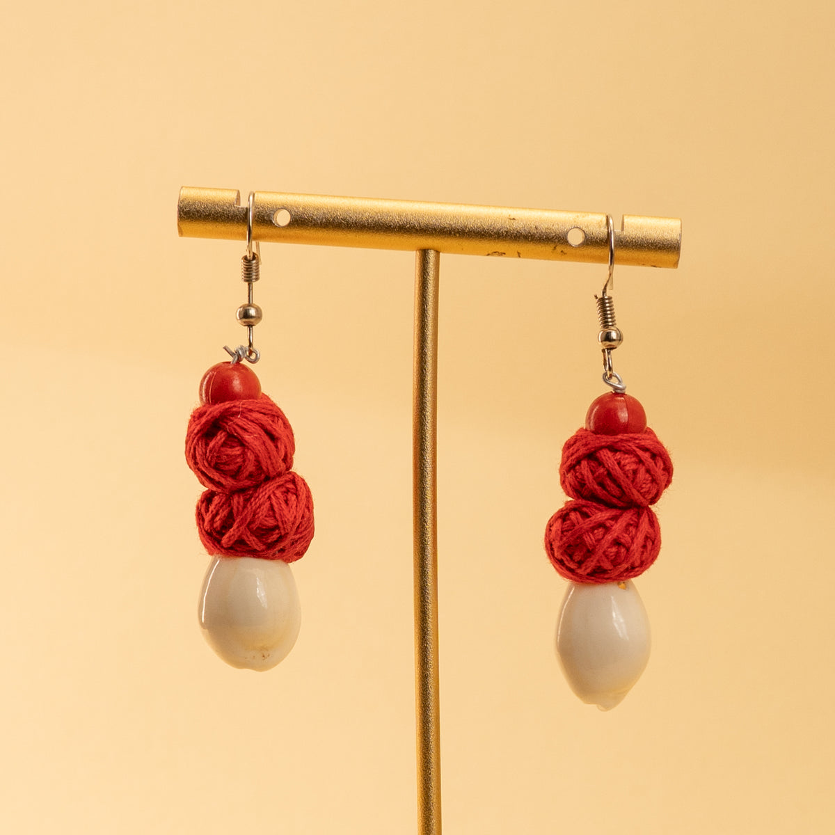 MITHILA FABRIC AND BEADS HANDMADE AND HANDSTICHED MALA/ NECKPIECE ML86