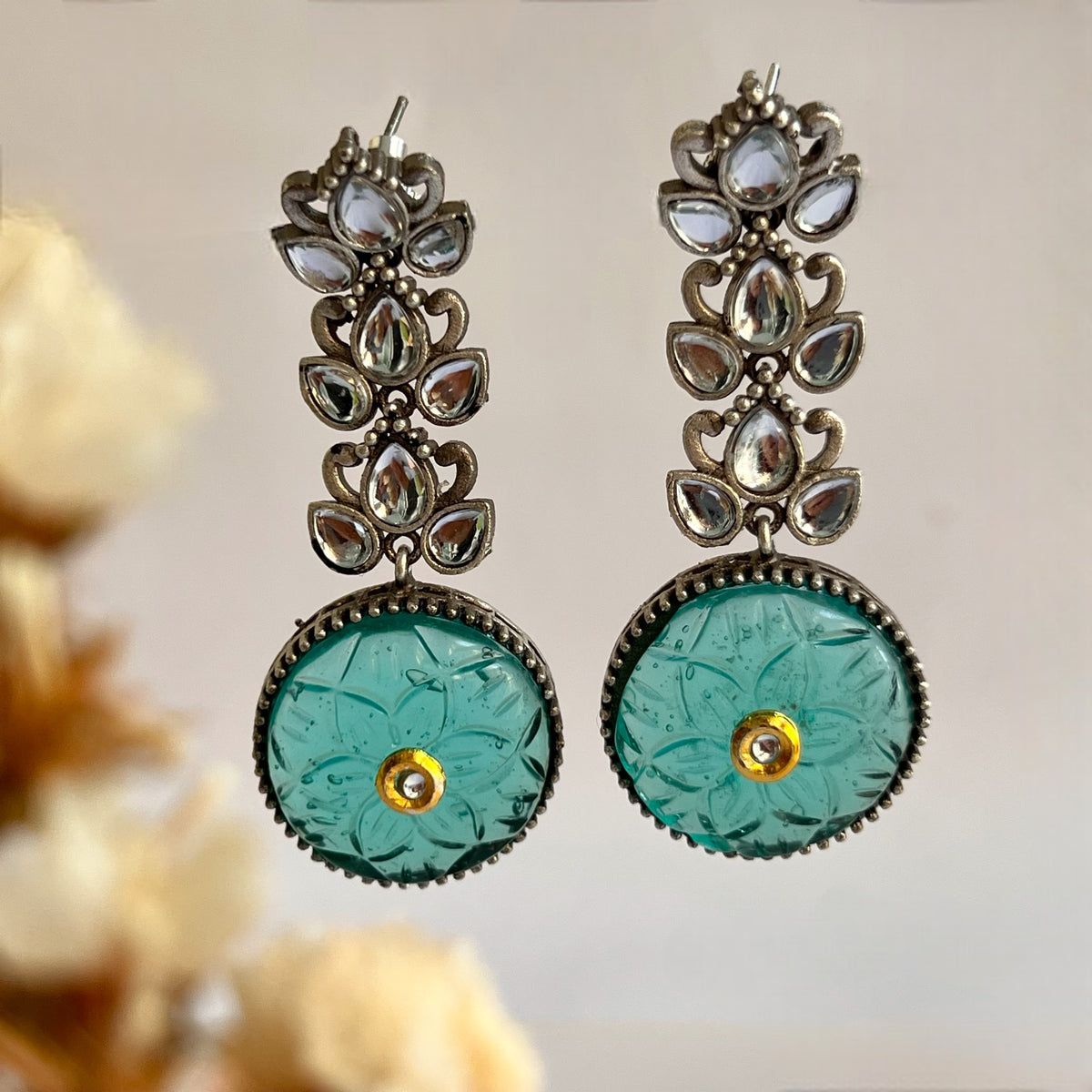 DILA SEMI HANDMADE EARRINGS-ER562