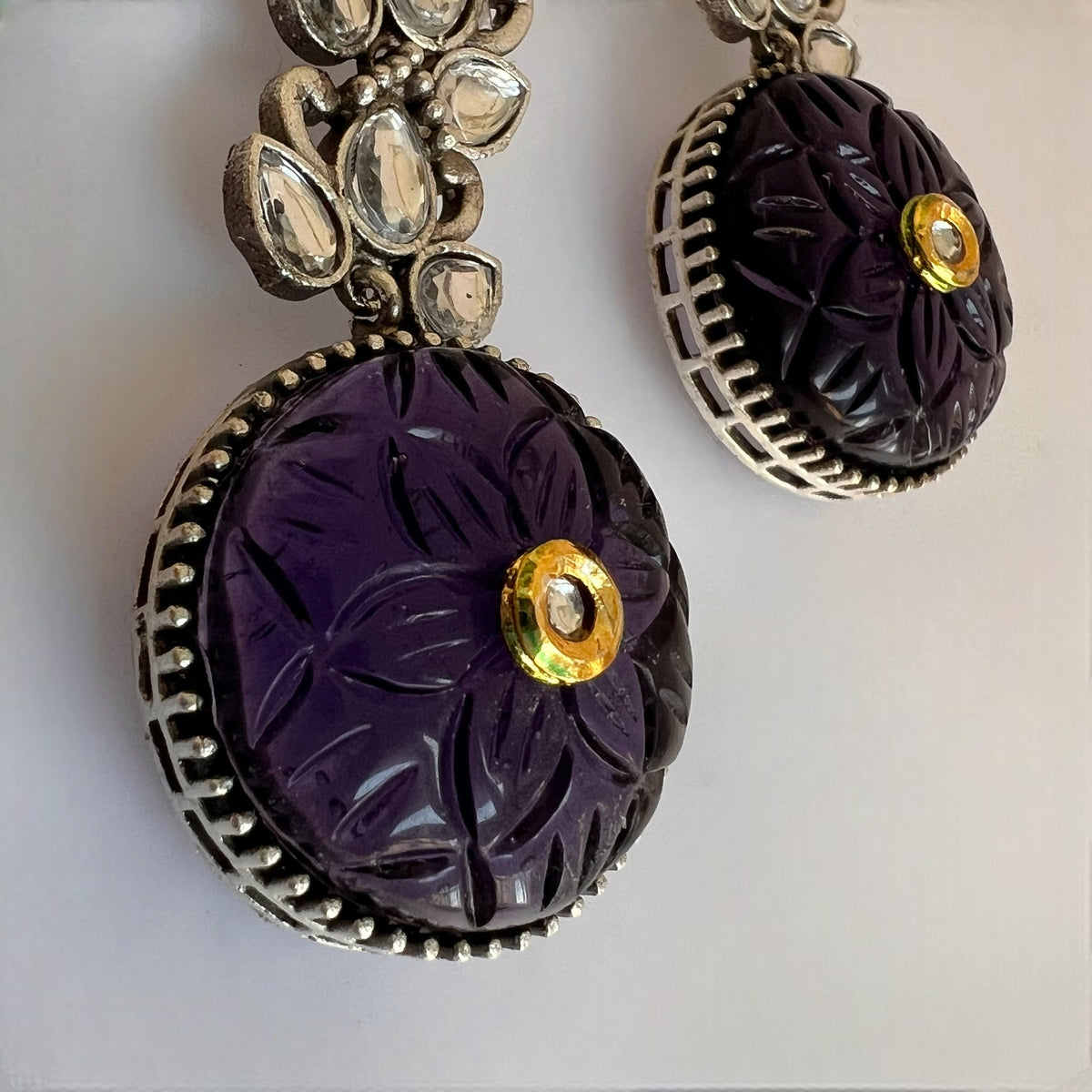 DILA SEMI HANDMADE EARRINGS-ER562