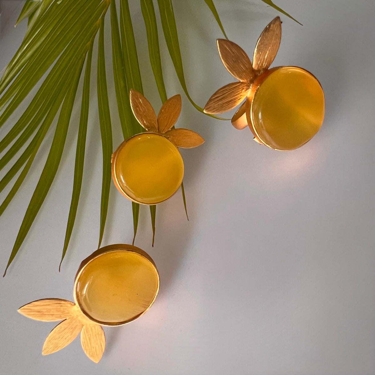 ROXANIA SET RING EARRING AND NECKLACE HANDMADE GOLD TONED PREMIUM NECKLACE/NECKPIECE EARRING SET NL30