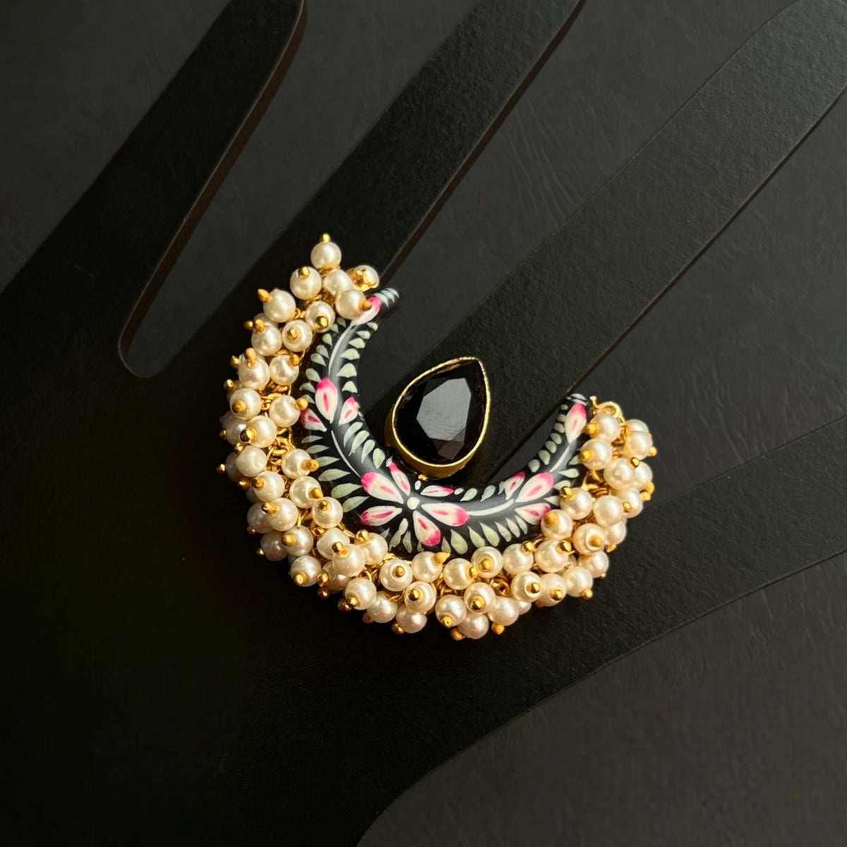 YAMUNA GOLD TONED PREMIUM HANDMADE RING R31