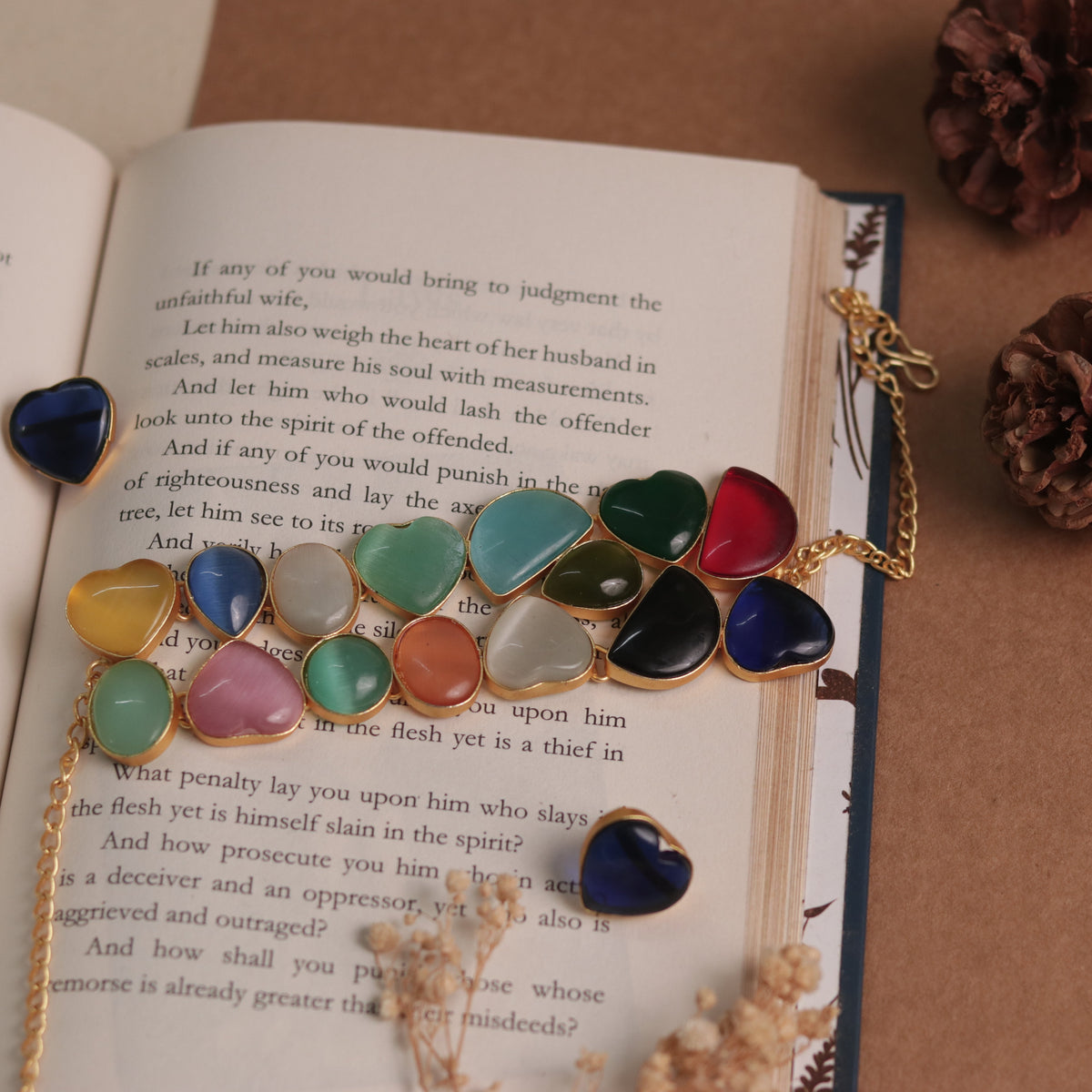 LUCY BIJOUX PREMIUM AND EXCLUSIVE HANDMADE CHOKER WITH EARRINGS CH121