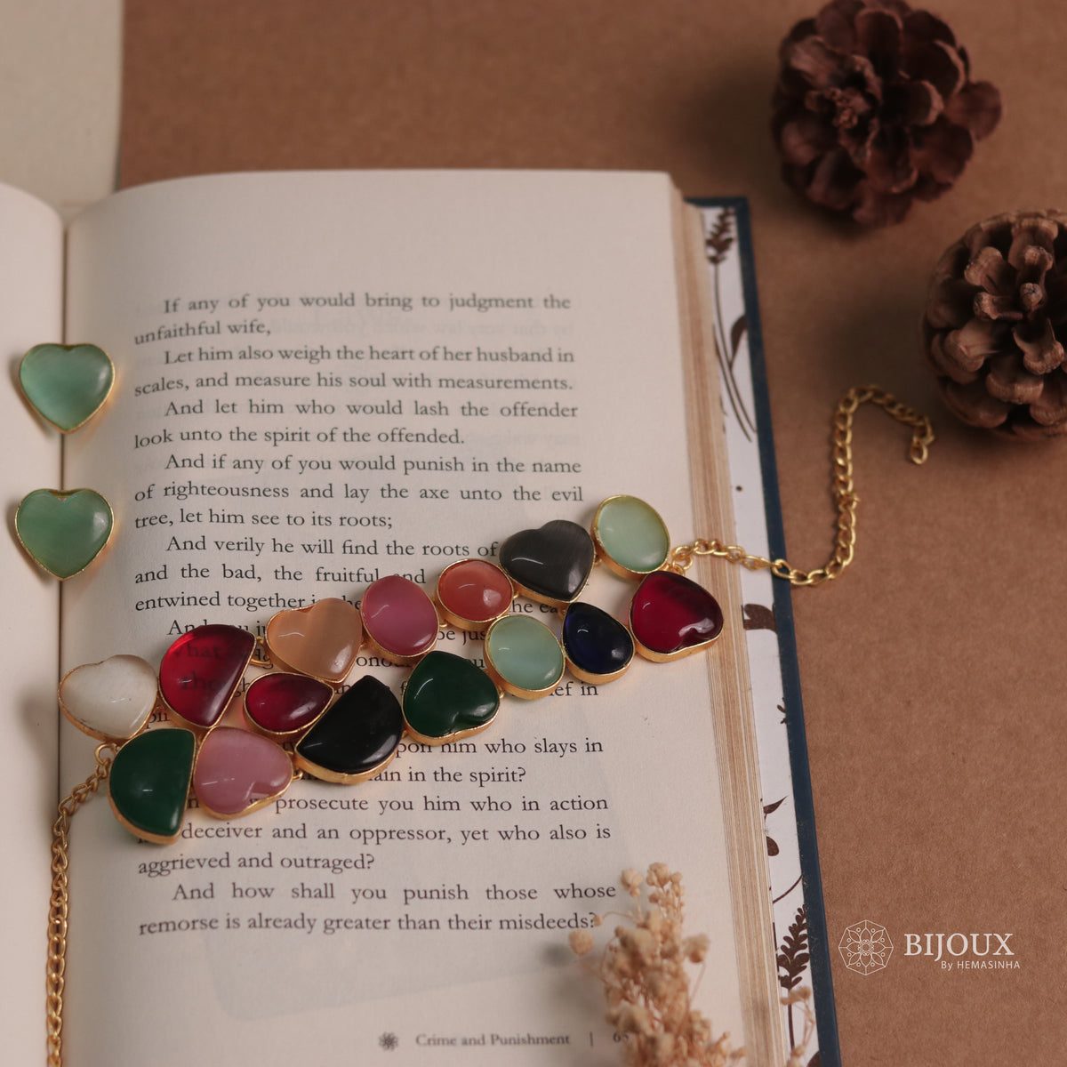 LUCY BIJOUX PREMIUM AND EXCLUSIVE HANDMADE CHOKER WITH EARRINGS CH121