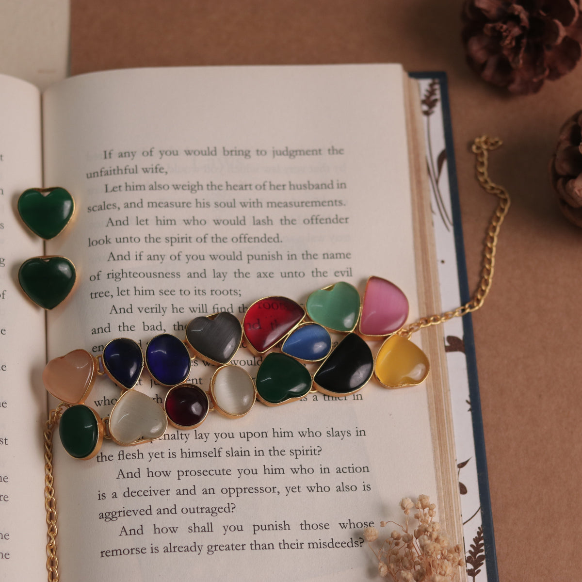 LUCY BIJOUX PREMIUM AND EXCLUSIVE HANDMADE CHOKER WITH EARRINGS CH121