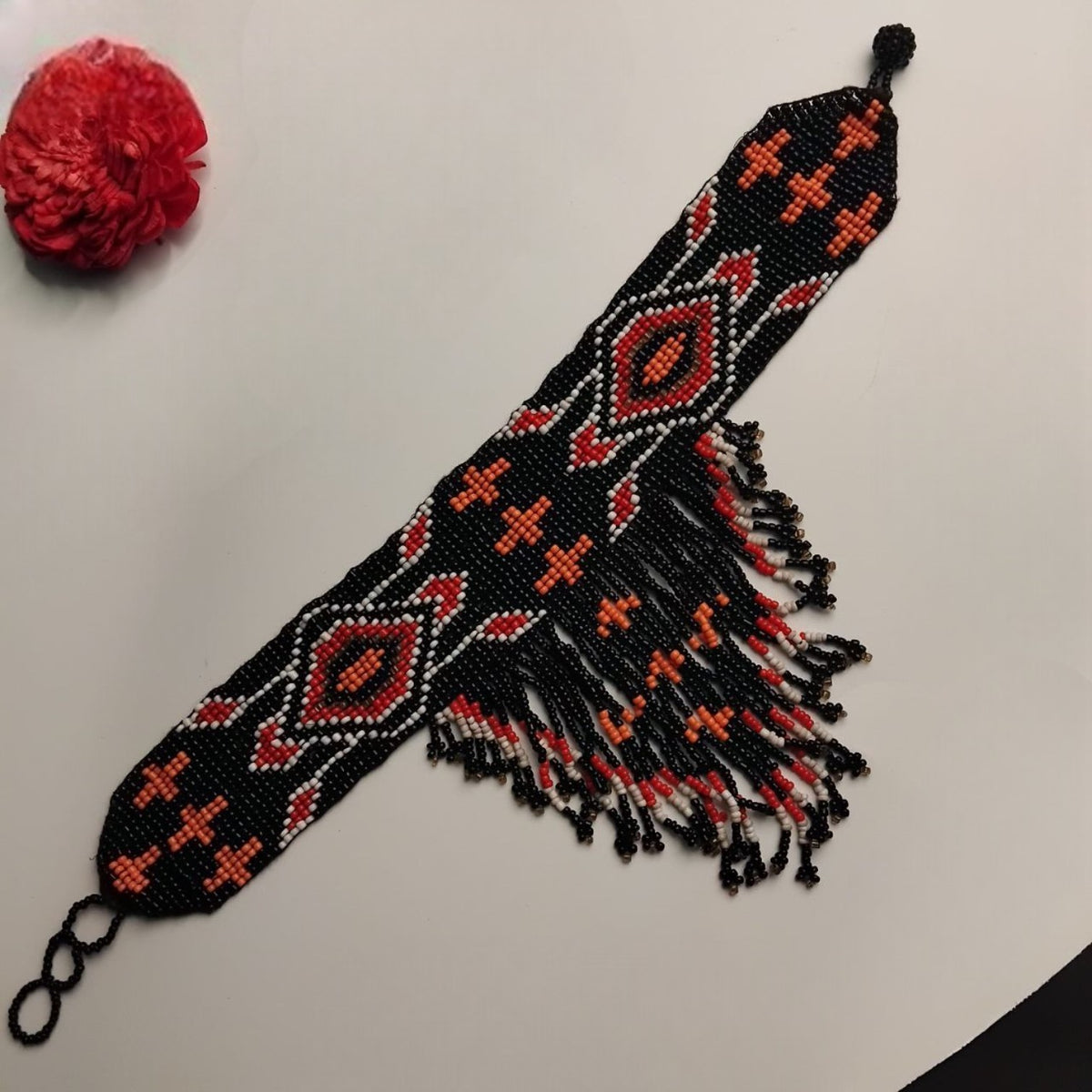 ANUSHA AFRO BEADED HANDMADE CHOKER/ NECKPIECE CH336